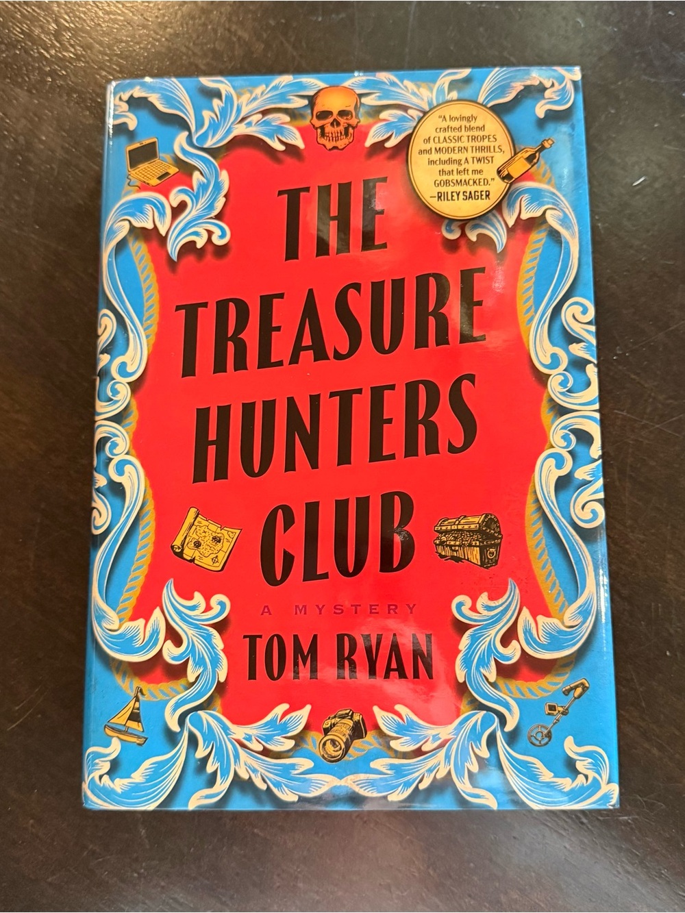 The Treasure Hunters Club by Tom Ryan— Hardcover Mystery